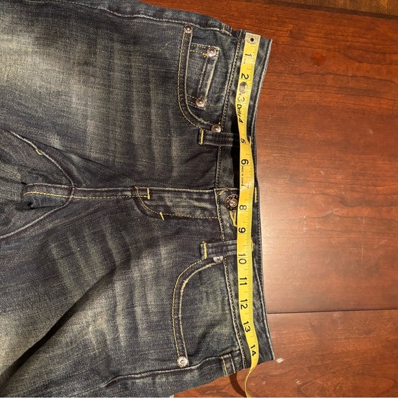 Christian Audigier Blue Jeans with Colorful Embroidery - Picture 13 of 15